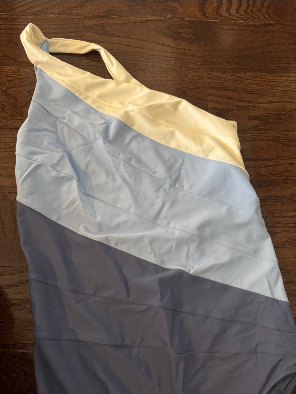 Summersalt One-Shoulder Colorblock Swimsuit like new - Picture 3 of 5